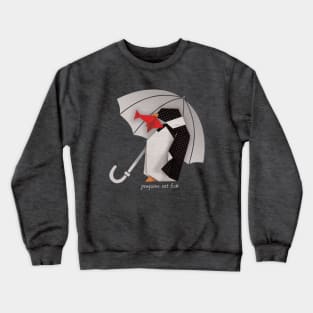 Penguins Eat Fish Crewneck Sweatshirt